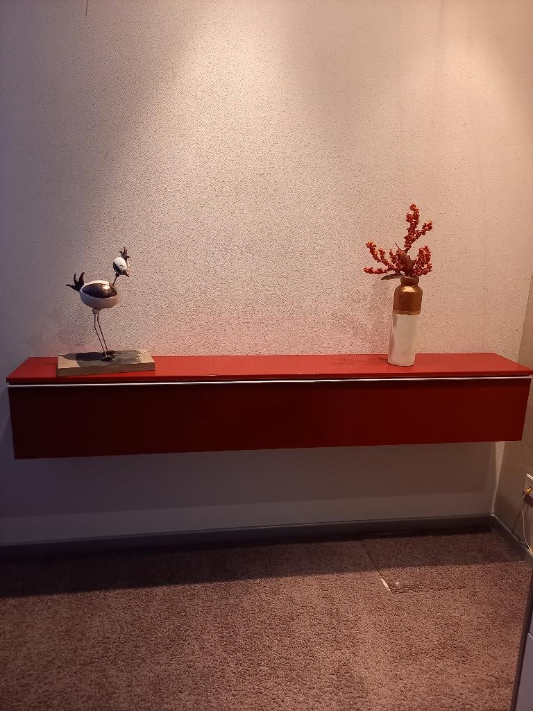 bovenkast wandkast besta burs, Ophalen, Gebruikt, Met klep(pen), 150 tot 200 cm