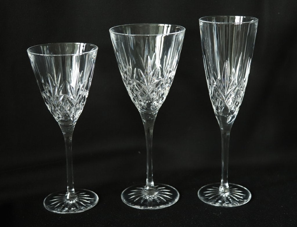 18 kristallen glazen, Ophalen of Verzenden