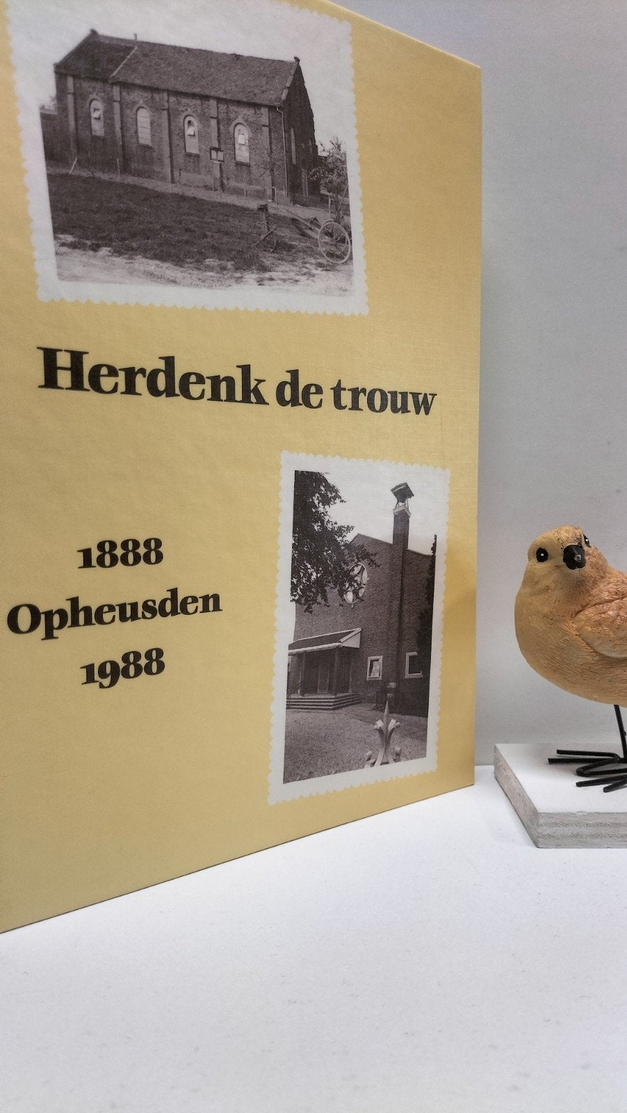 Voorden, A. van; Herdenk de trouw  (1888 – 1988 Opheusden), Ophalen of Verzenden, Gelezen, Christendom | Protestants