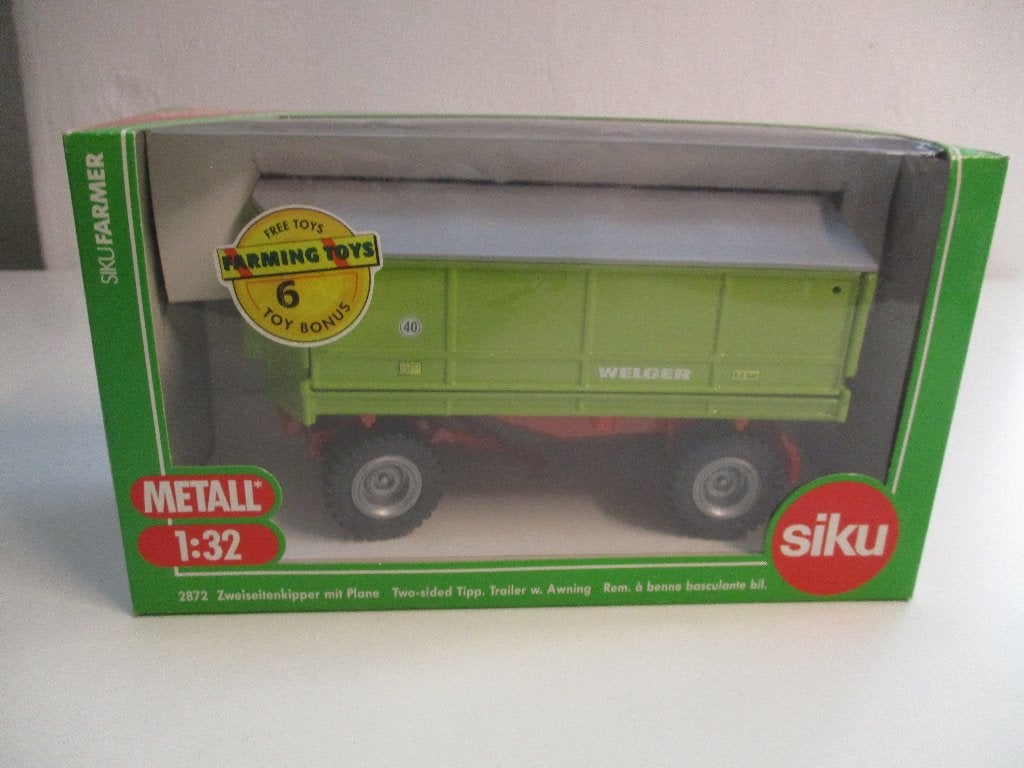 Siku Welger aanhanger, Ophalen of Verzenden, Zo goed als nieuw, Tractor of Landbouw, SIKU