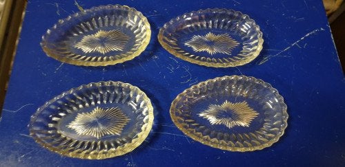 schaaltjes kristal glas, Ophalen of Verzenden, 'T Olde Gre-j, Info@toldegrej.nl, Endepoelstraat 20f Didam