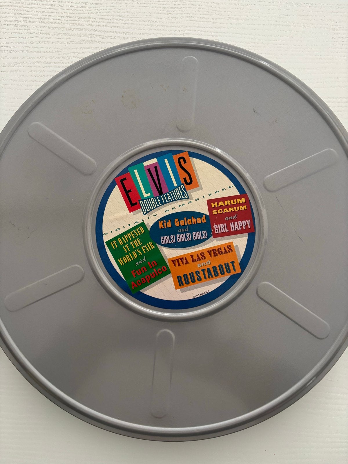 Elvis Double Features Filmblik CD - Diverse Films, Ophalen of Verzenden, Zo goed als nieuw, Cd of Plaat