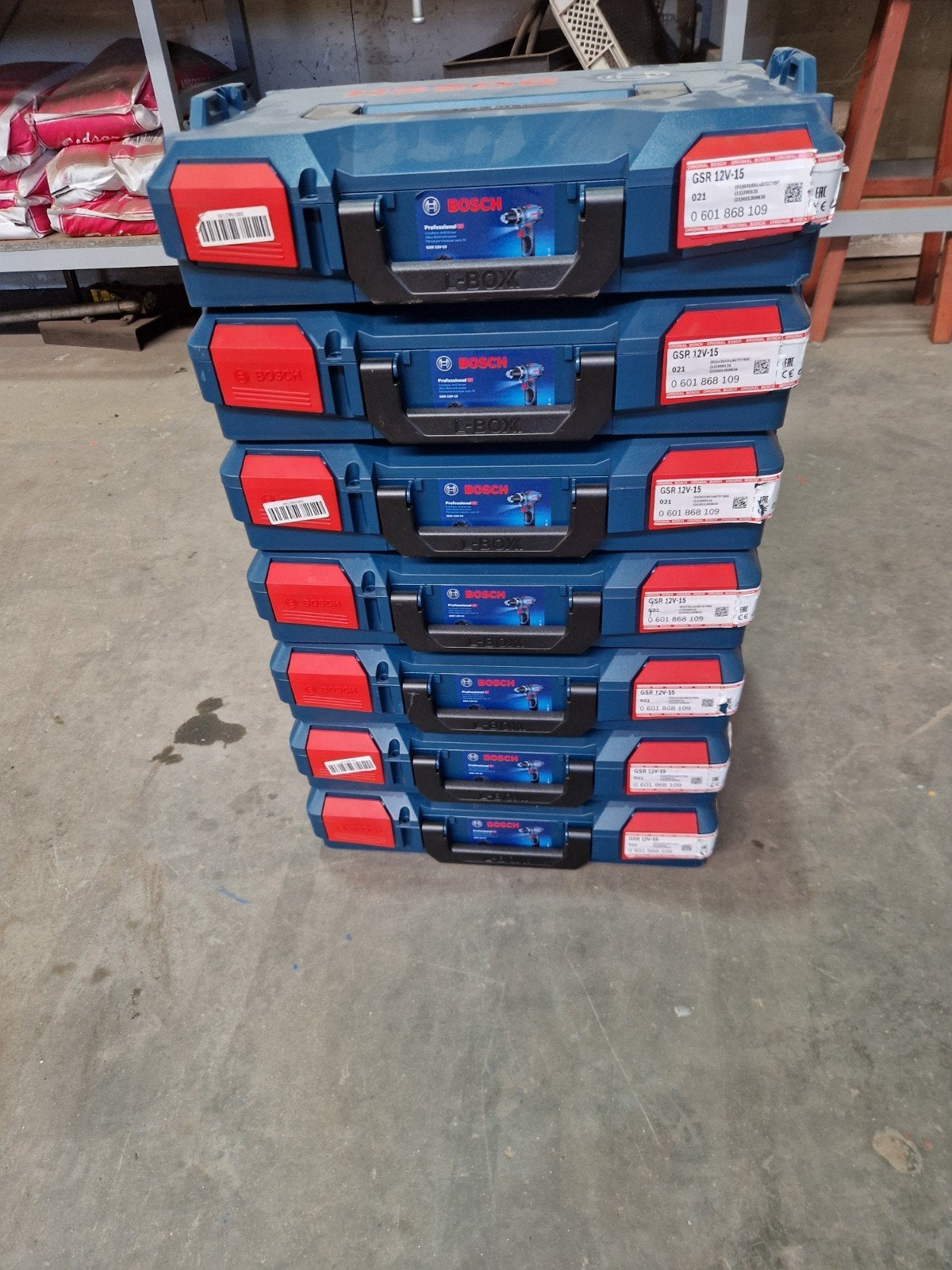 7x Bosch Sortimo gereedschapskoffers (leeg, nieuw), Doe-het-zelf en Verbouw, Ophalen of Verzenden, Nieuw
