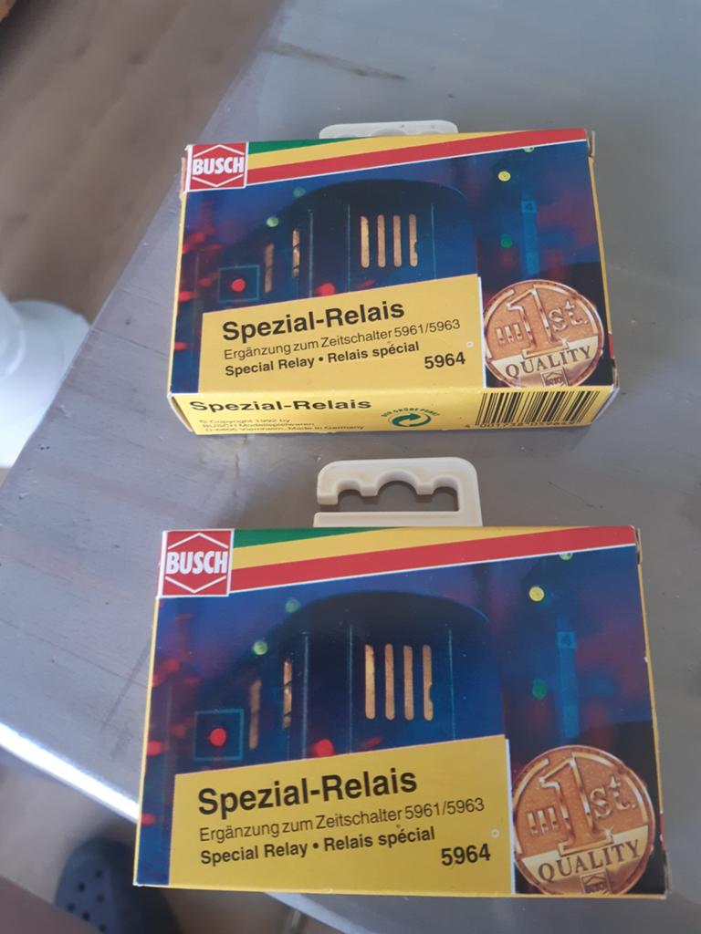 Busch speciaal relais 5964, Hobby en Vrije tijd, Modeltreinen | H0, Ophalen of Verzenden, Nieuw, Gelijkstroom of Wisselstroom
