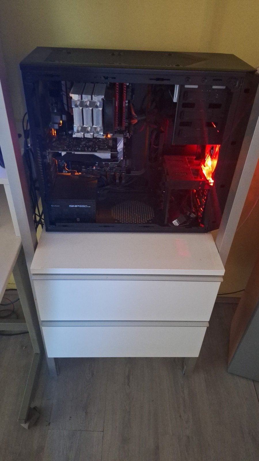Intel core i5 8600k @3.60ghz 6 cores game pc tekoop, Computers en Software, Desktop Pc's, Ophalen, Virtual Reality, Zo goed als nieuw