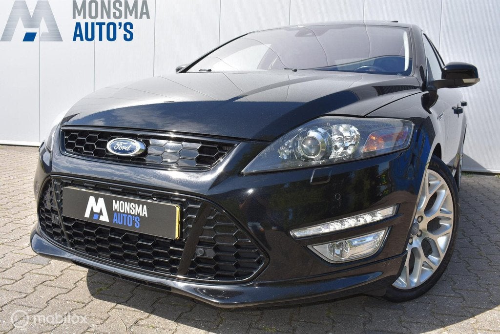 Ford Mondeo 2.0 EcoBoost 176kW S-Edition ACC Schuifdak Alcan, Euro 5, Gebruikt, Zwart, 4 cilinders