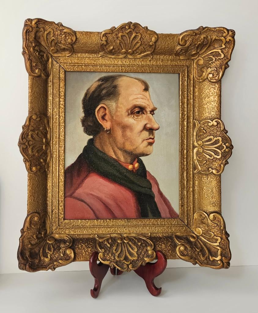 Schilderij Zeeuwse visser, Antiek en Kunst, Ophalen of Verzenden