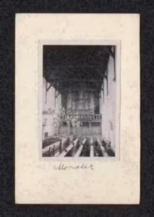 Foto Monster Kerk Interieur Orgel., Foto, Ophalen of Verzenden, Zo goed als nieuw, 1940 tot 1960