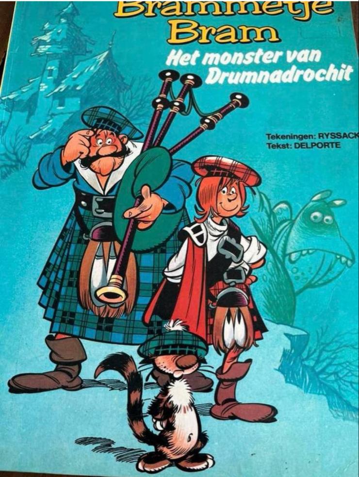 Brammetje Bram: Het Monster van Drumnadrochit - Stripboek, Eén stripboek, Ophalen of Verzenden, Gelezen