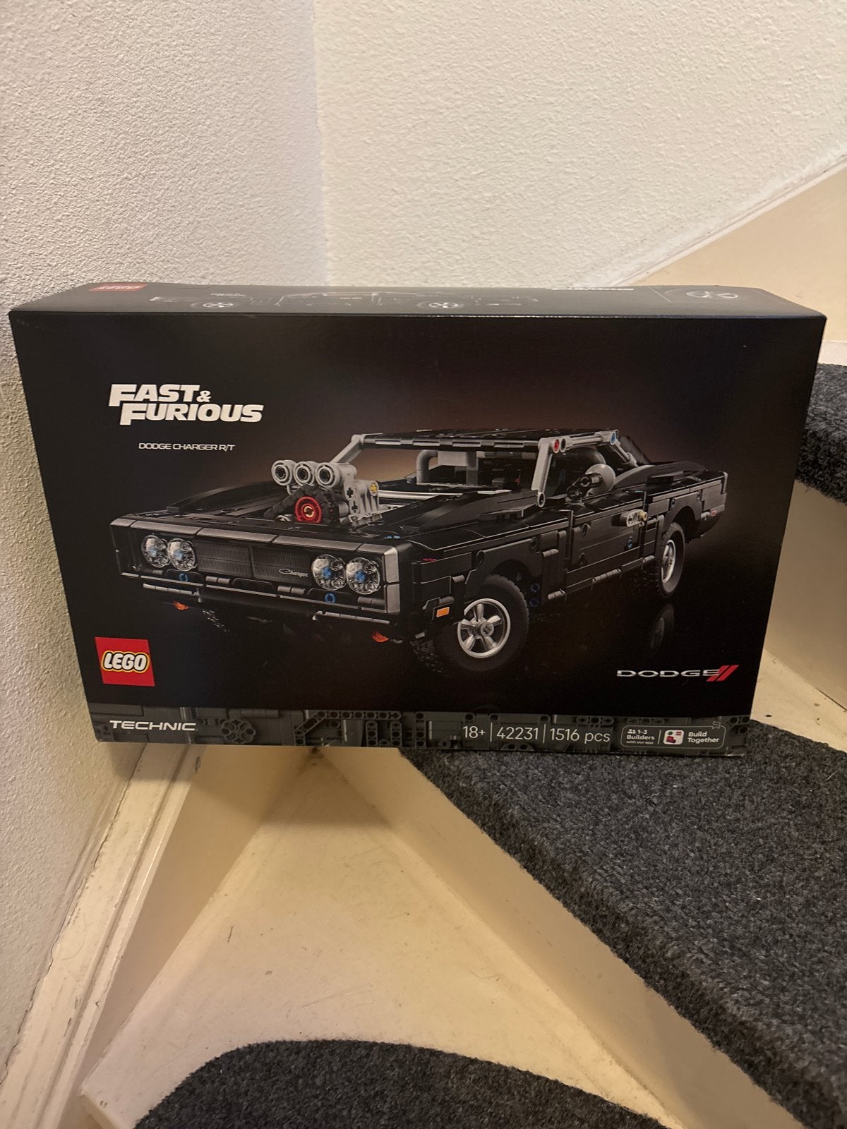 LEGO Technic Fast & Furious Dodge Charger R/T 42111 Nieuw, Lego, Nieuw, Ophalen of Verzenden, Complete set