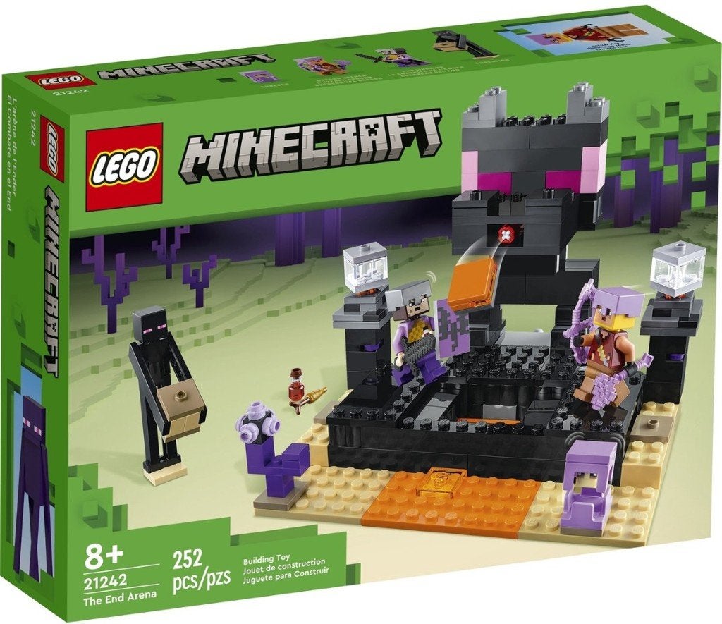 LEGO 21242 Minecraft End arena, Ophalen of Verzenden, Zo goed als nieuw, Compleet