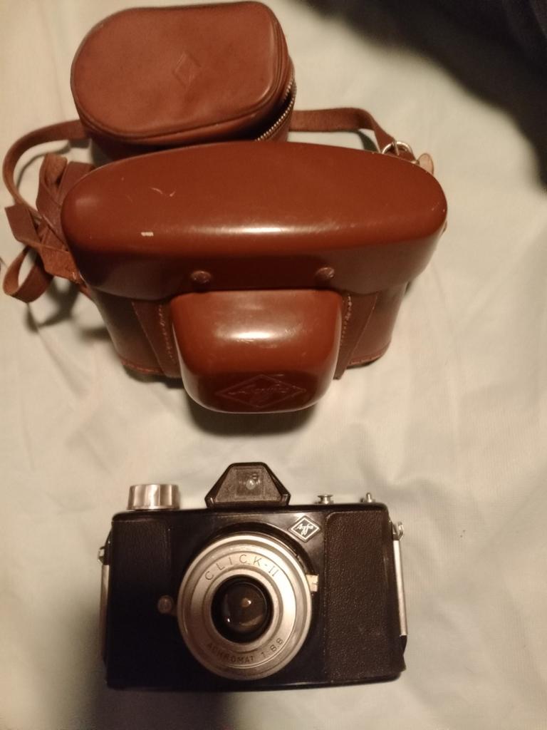 Agfa Click-II AChromat 1:8.8 vintage camera, Ophalen of Verzenden