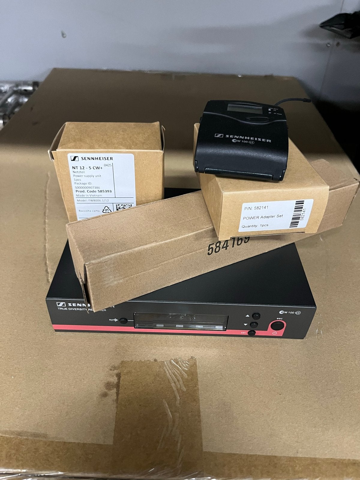 Sennheiser EW100 G3 Draadloze Set met Beltpack en Toebehoren, Muziek en Instrumenten, Overige typen, Ophalen of Verzenden, Sennheiser