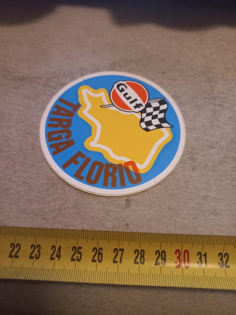 Gulf targa florio, Ophalen of Verzenden, Zo goed als nieuw