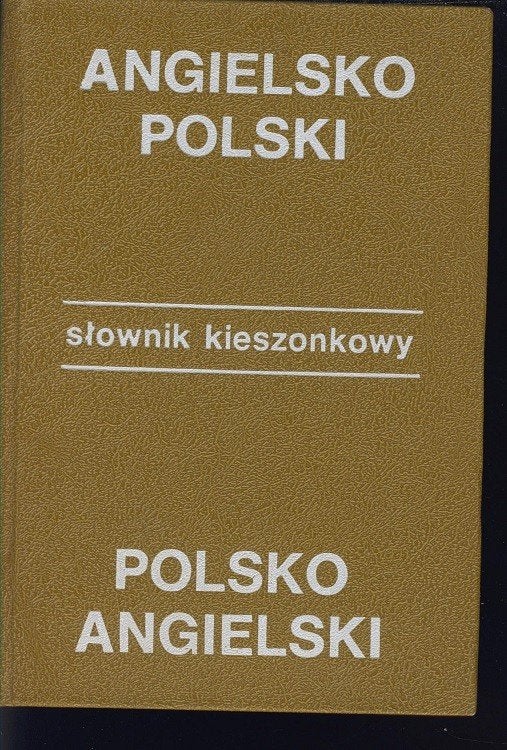 Angielsko – Polski; Polsko – Angielski, Ophalen of Verzenden, Zo goed als nieuw, Van Dale