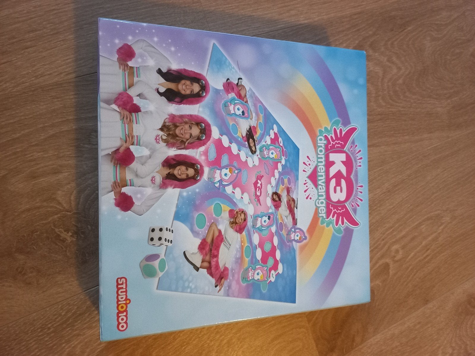 K3 Dromenvanger Bordspel - Studio 100, Drie of vier spelers, Ophalen of Verzenden, Zo goed als nieuw, Studio 100