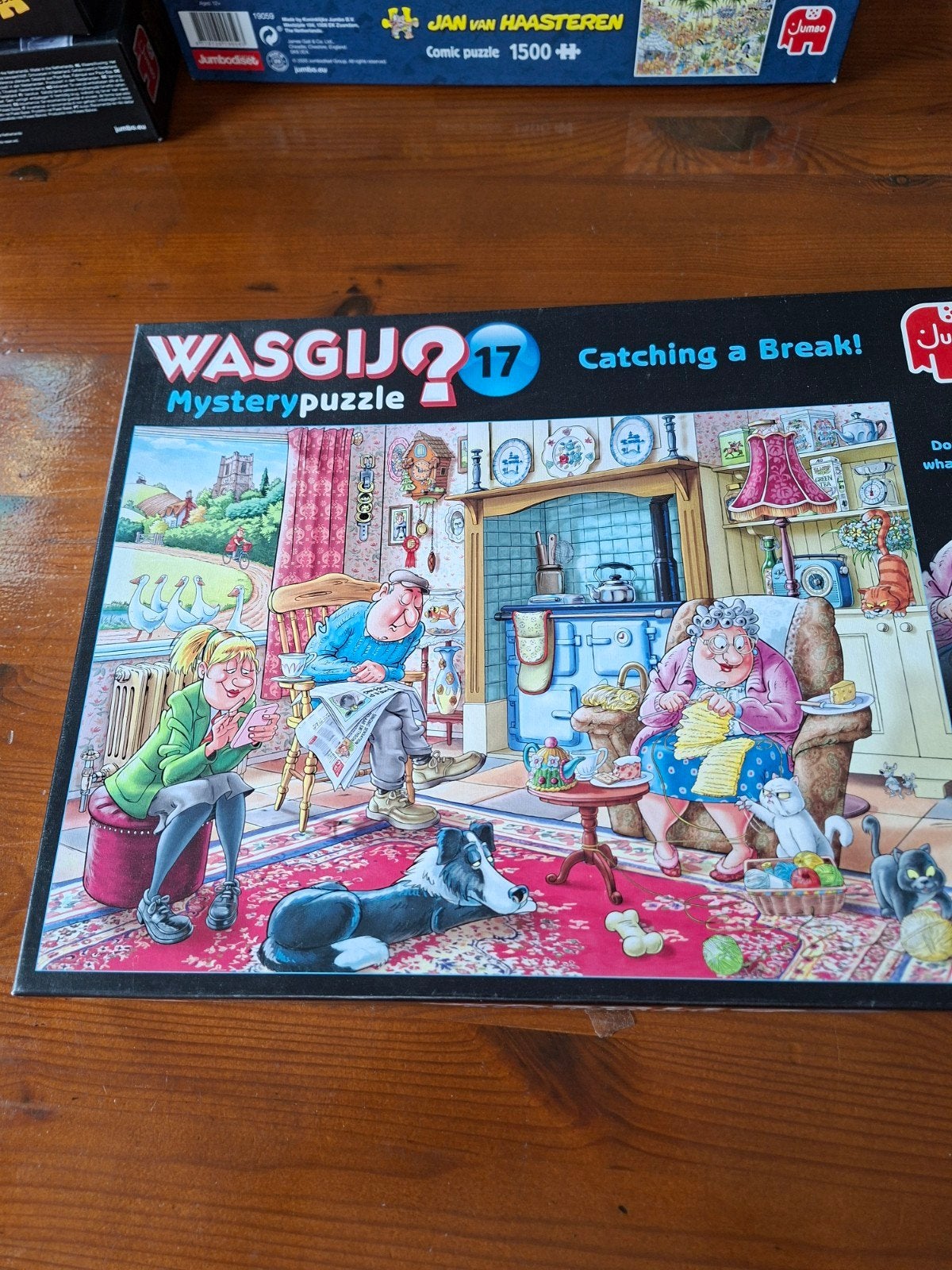 Wasgij 1000 stukjes, Hobby en Vrije tijd, Denksport en Puzzels, Ophalen of Verzenden, 500 t/m 1500 stukjes, Zo goed als nieuw