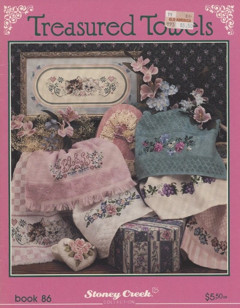 stoney creek book 86 treasured towels, Ophalen of Verzenden, Zo goed als nieuw, Handborduren, Patroon