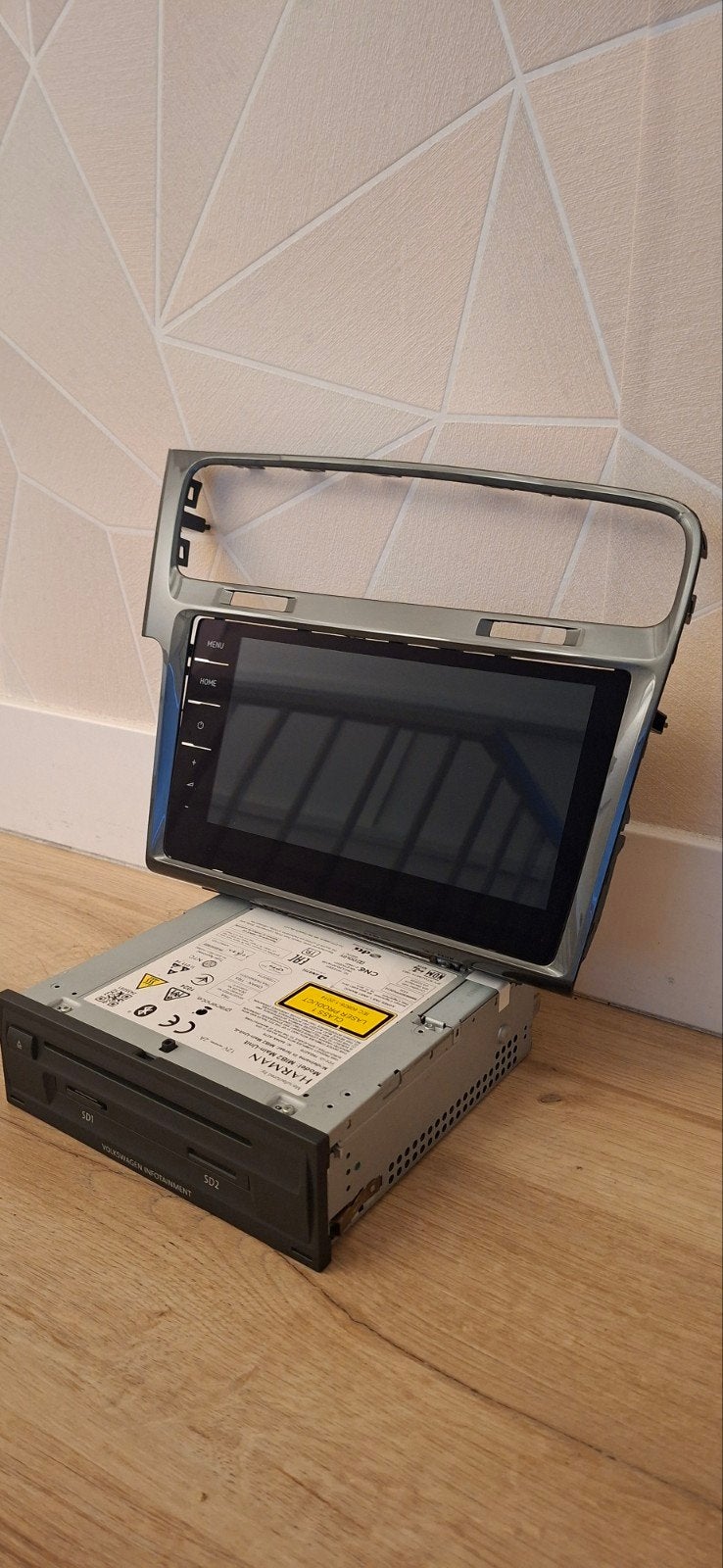 MIB2.5 Volkswagen Navigatie CarPlay Radio + Inbouwframe, Auto diversen, Autoradio's, Ophalen of Verzenden