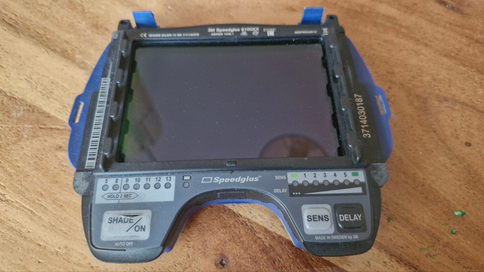 3M speedglas 9100XX, Lasfilter, Ophalen of Verzenden, Zo goed als nieuw