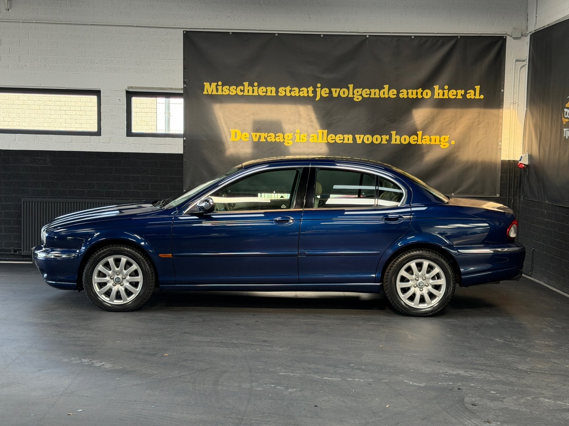 Jaguar X-type 2.5 V6 Sport 4WD | Lage Km stand | Leder | Aut, Auto's, 196 pk, Gebruikt, Beige, 2495 cc