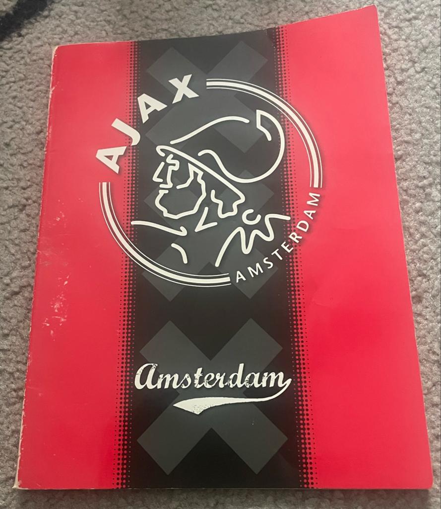 Ajax Amsterdam Notitieboekje / Schrift, Ophalen of Verzenden, Gebruikt