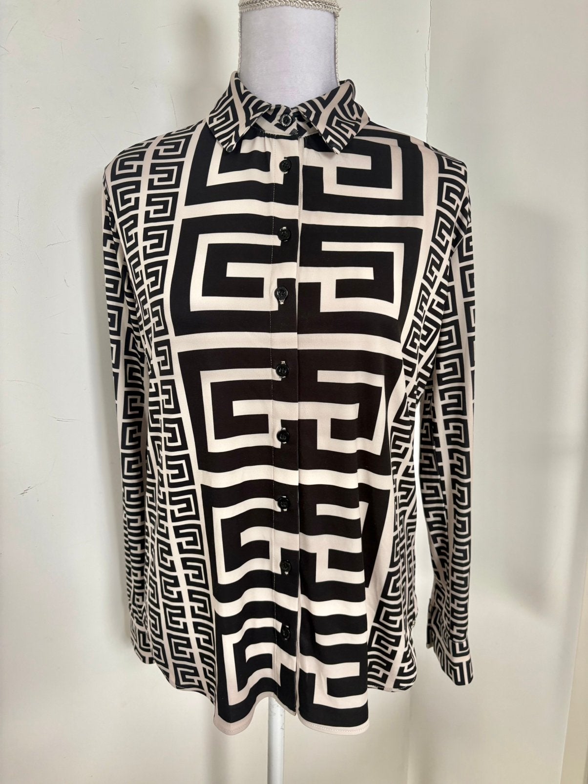 Prachtige Maicazz blouse - maat XS, Kleding | Dames, Ophalen of Verzenden, Zo goed als nieuw, Maat 36 (S), Zwart