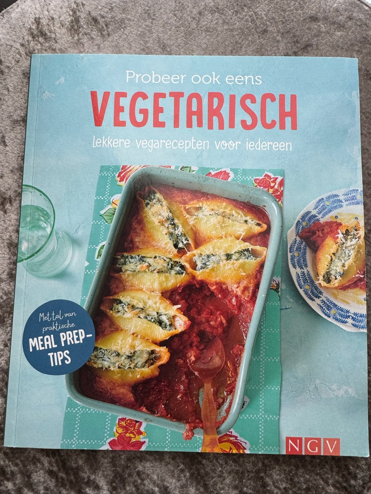 Probeer ook eens Vegetarisch: lekkere vegarecepten voor iede, Hoofdgerechten, Vegetarisch, Ophalen of Verzenden, Zo goed als nieuw