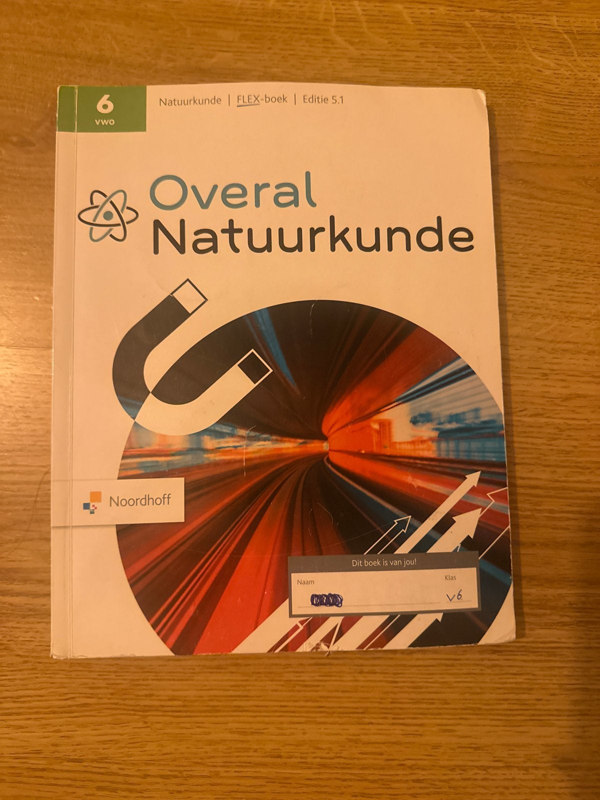 Overal Natuurkunde 6 vwo, Boeken, Ophalen of Verzenden, Beta, Zo goed als nieuw, WO