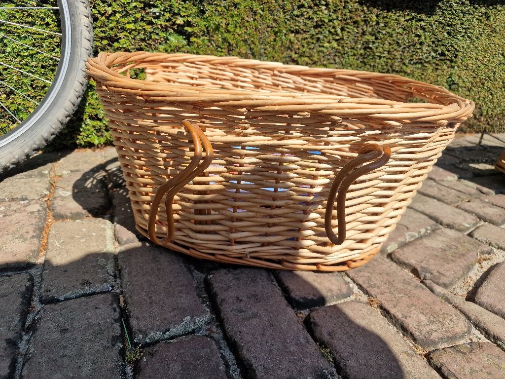 Fietsmand hond riet, Fietsen en Brommers, Fietsaccessoires | Fietsmanden, Ophalen of Verzenden