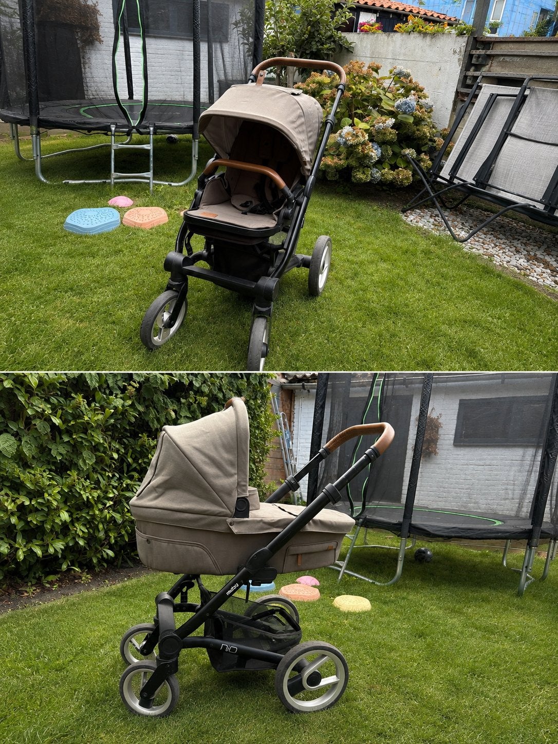 Mutsy Nio kinderwagen 3in1– Complete set incl voetenzak!, Kinderen en Baby's, Kinderwagens en Combinaties, Ophalen, Zo goed als nieuw