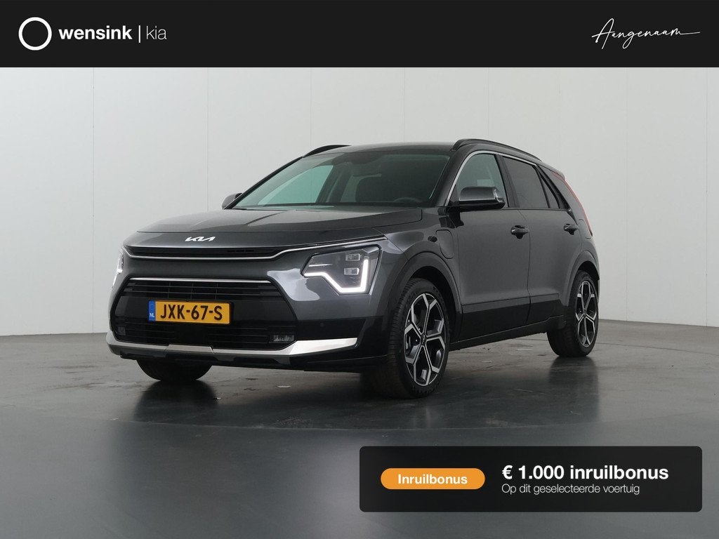 Kia Niro 1.6 GDi PHEV DynamicPlusLine Edition | 18” lichtm, Auto's, Kia, Gebruikt, Euro 6, Plug-in hybride, Bedrijf