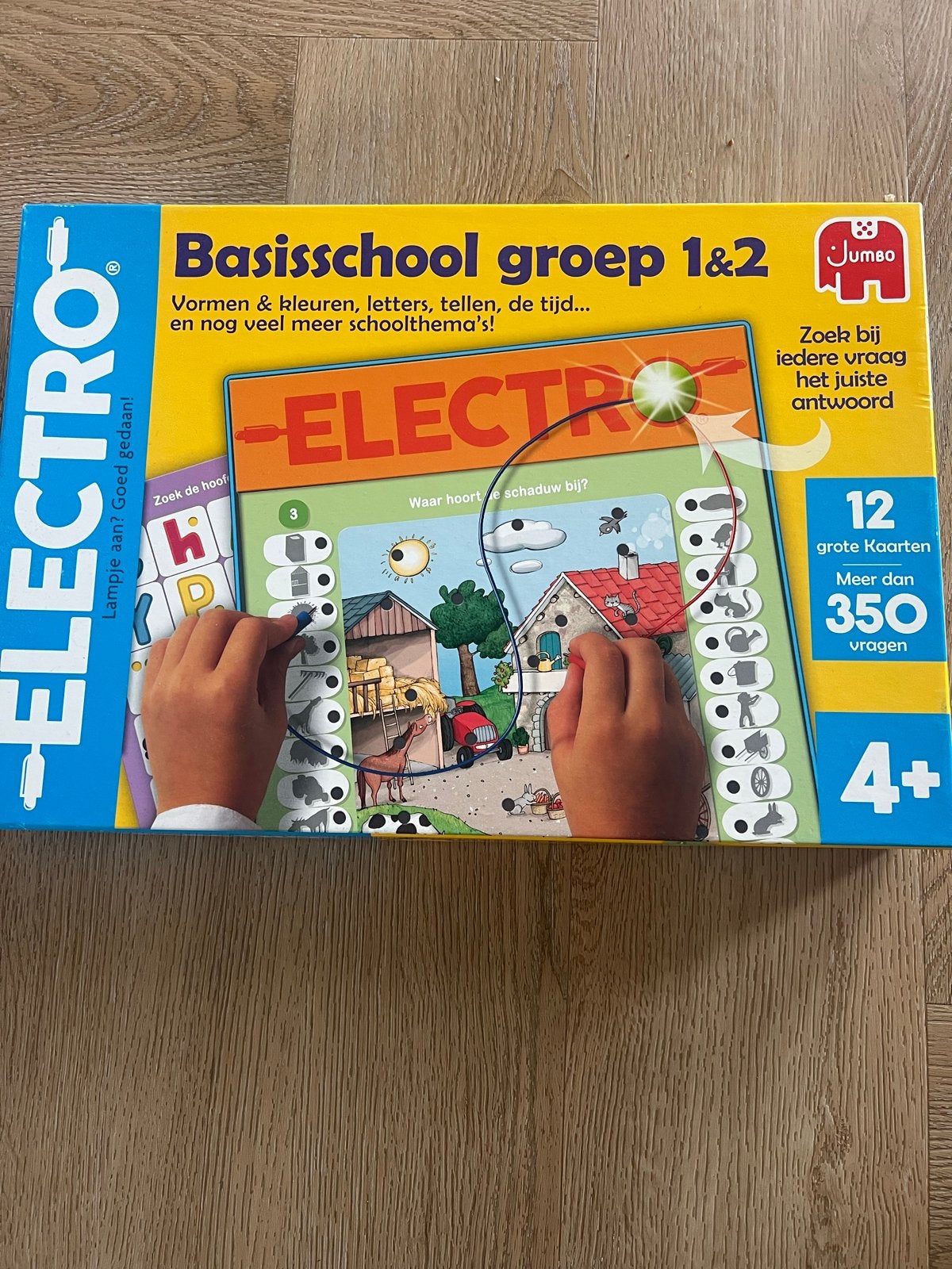 Jumbo Electro Basisschool Groep 1&2 Educatief Spel, Ophalen of Verzenden, Gebruikt, Taal en Lezen, Met licht