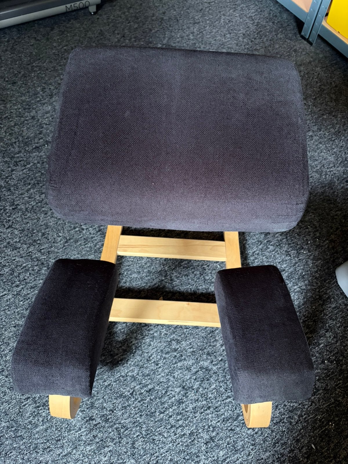 Ergonomische stoel zo goed als bieuw, Ophalen, Zo goed als nieuw, Zwart