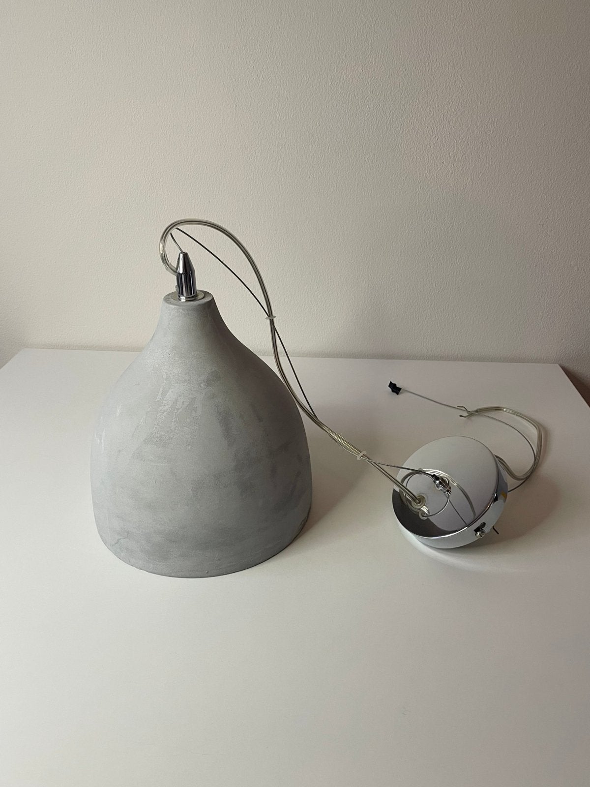 Betonnen hanglamp - Industriële stijl kwantum, Ophalen of Verzenden, Nieuw, Overige materialen, Minder dan 50 cm