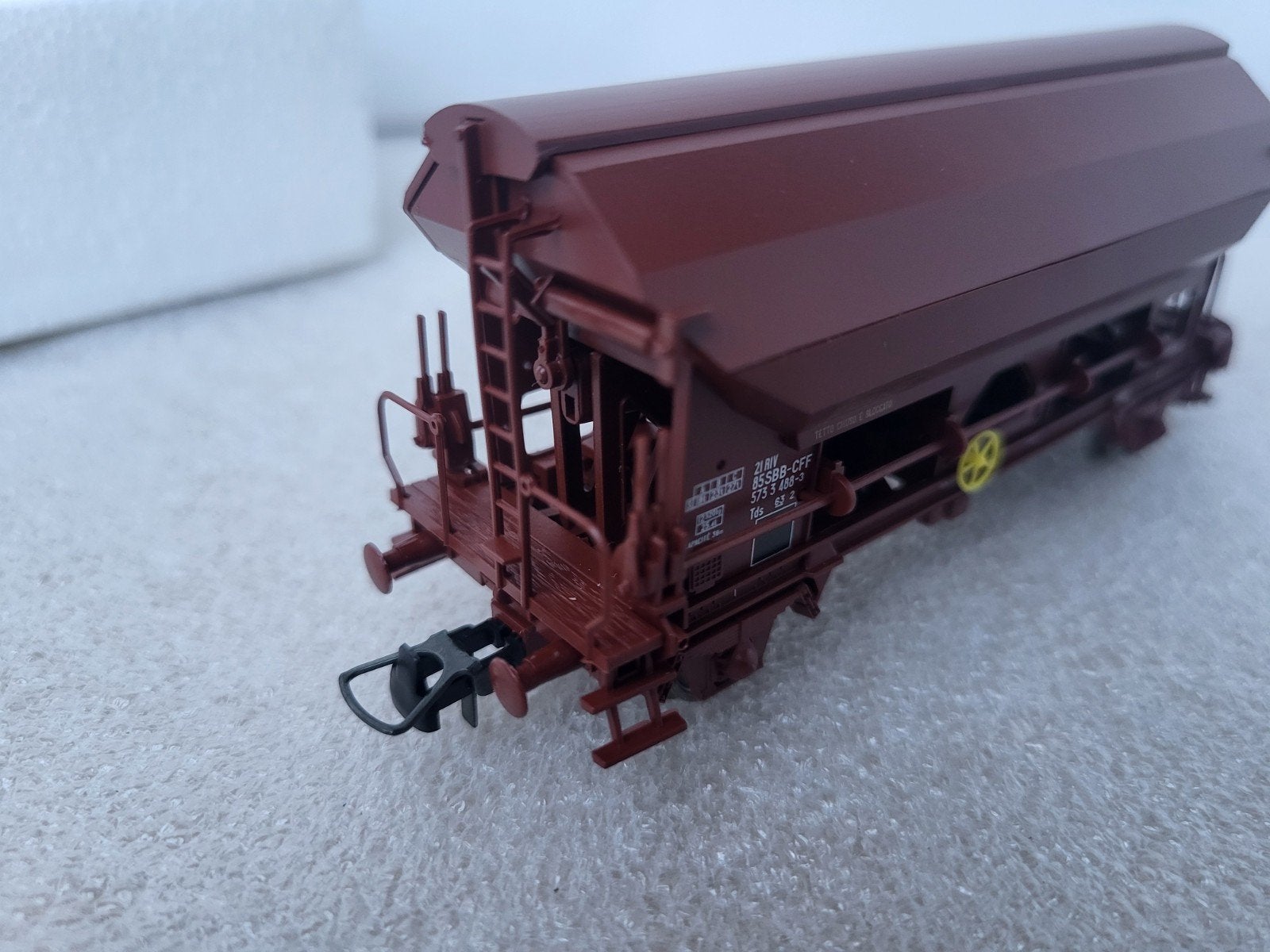 Roco 46732 SBB-CFF goederenwagon, zelflosser, Gelijkstroom, Wagon, Ophalen of Verzenden, Zo goed als nieuw