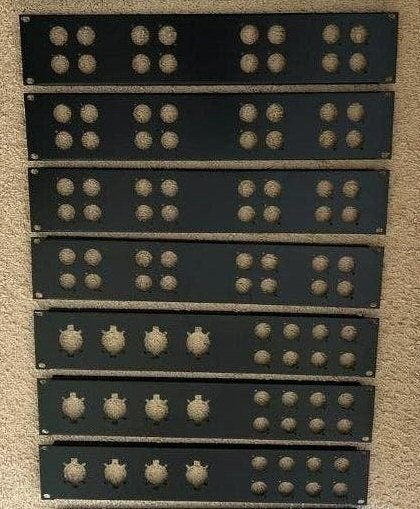 Diverse 19” rack panelen, Ophalen of Verzenden, Nieuw, Overige instrumenten, Flightcase