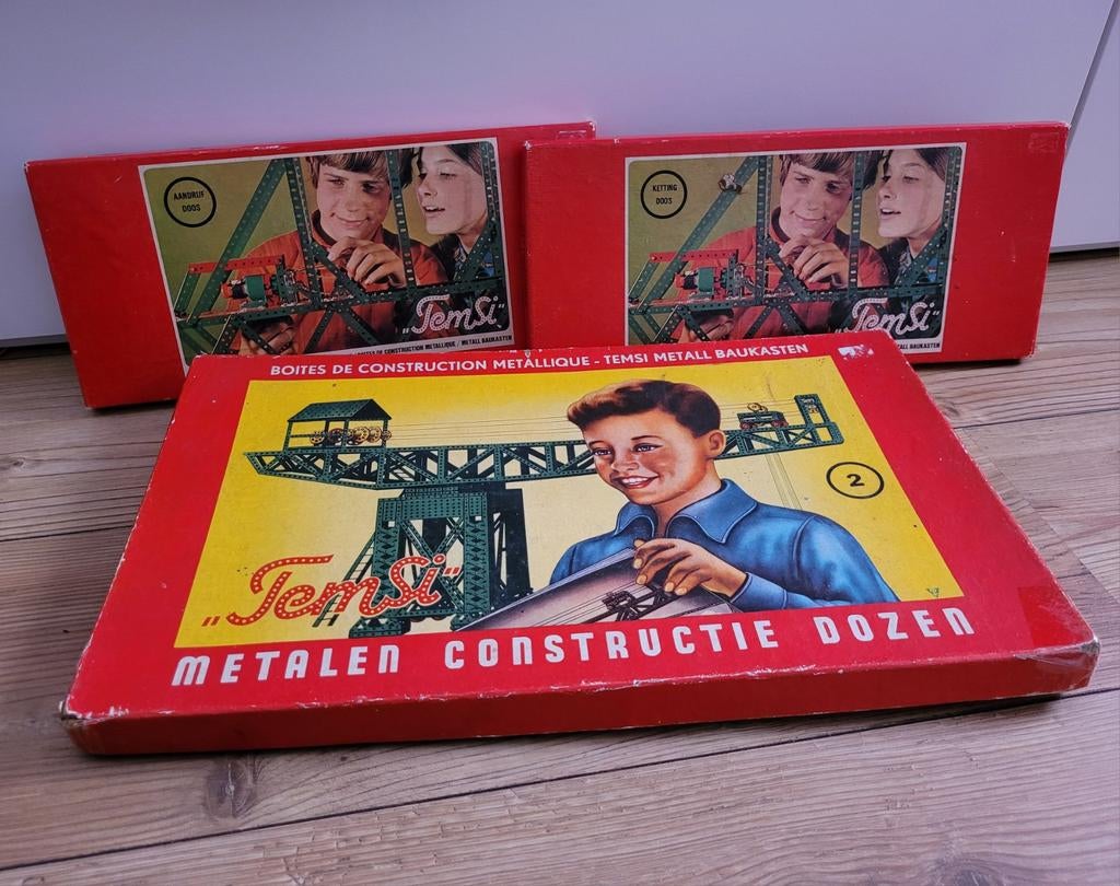 Temsi "metalen constructie dozen", Ophalen of Verzenden