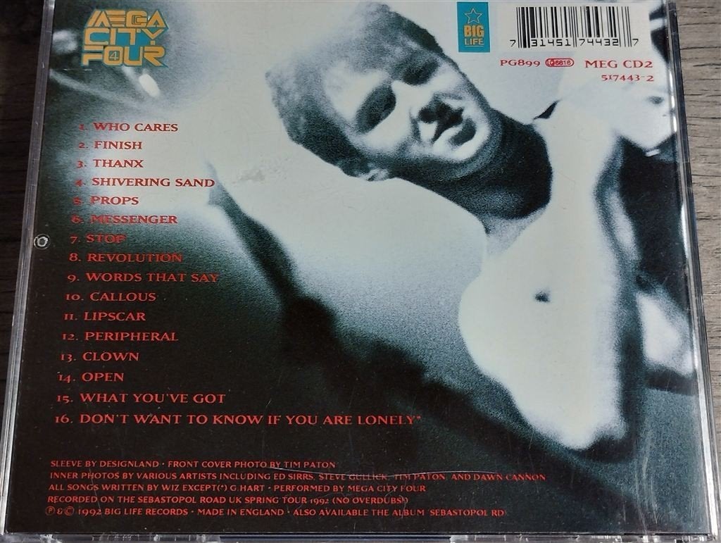 Mega City Four - Inspiringly Titled [The Live Album], Ophalen of Verzenden, Zo goed als nieuw, Poprock