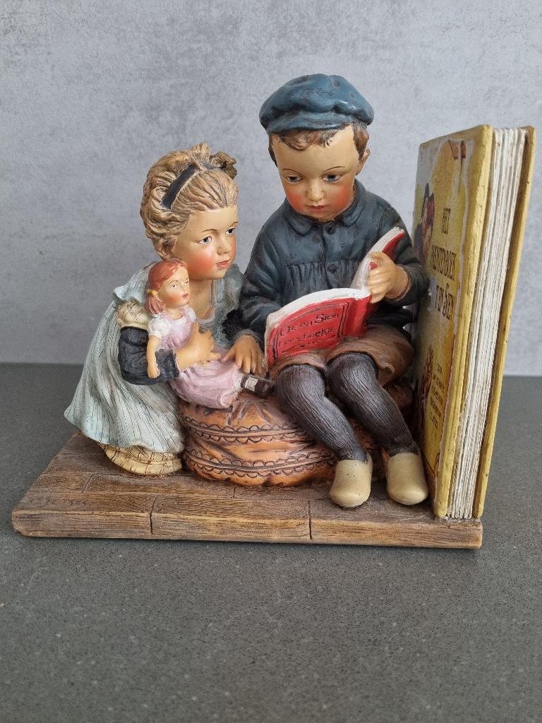 Ot en Sien boekensteun - Het Prentenboek, Verzamelen, Beelden en Beeldjes, Ophalen of Verzenden, Zo goed als nieuw, Overige typen