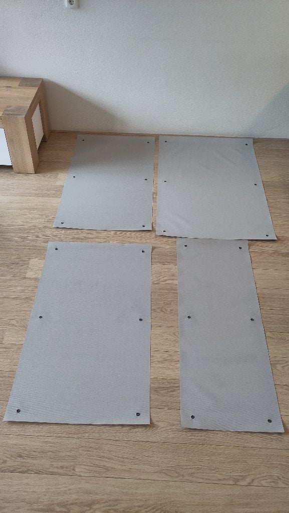 Sun Eclipse zonwerende screens met zuignappen (4x), Ophalen, Gebruikt, Sun screens met zuignappen, 100 tot 150 cm