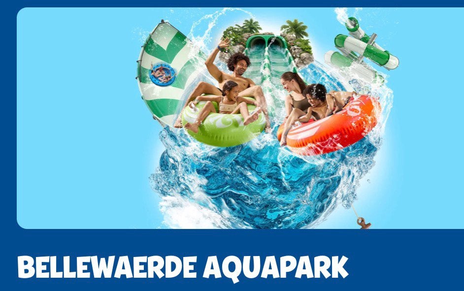 Bellewaerde Aquapark, Ticket of Toegangskaart