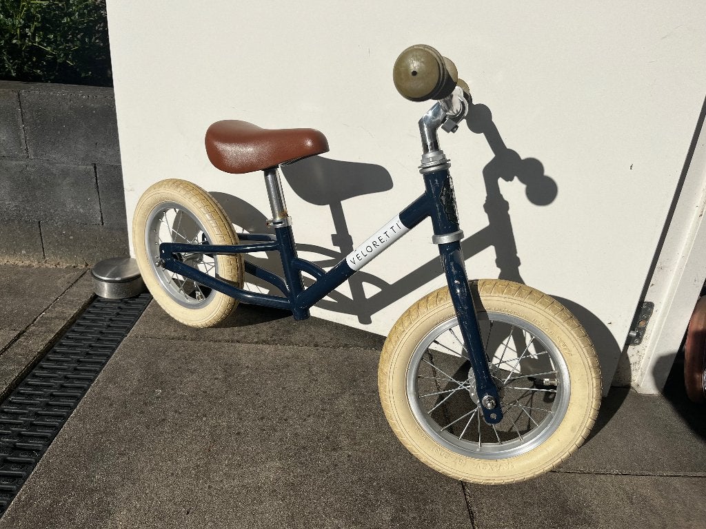 Veloretti loopfiets blauw!, Kinderen en Baby's, Ophalen, Gebruikt, Loopfiets
