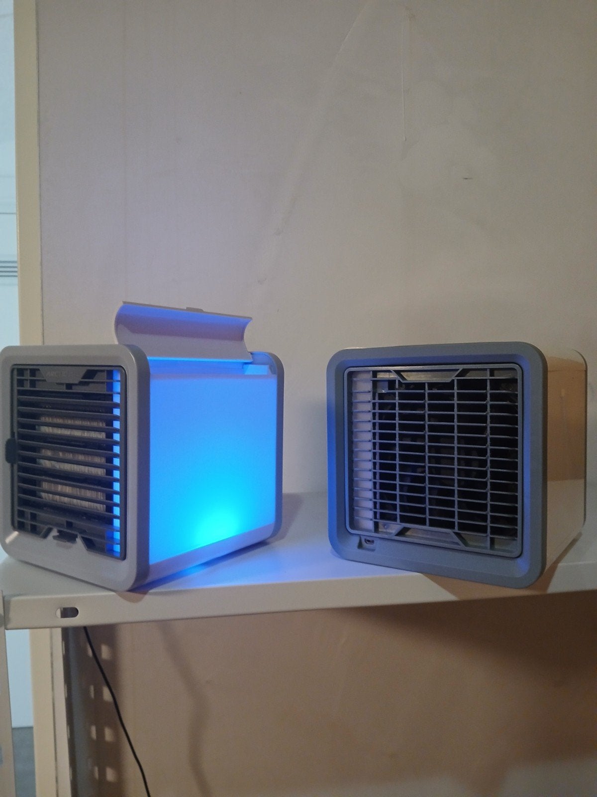 aircoolers 2x, Ophalen of Verzenden, Gebruikt, Tafelventilator