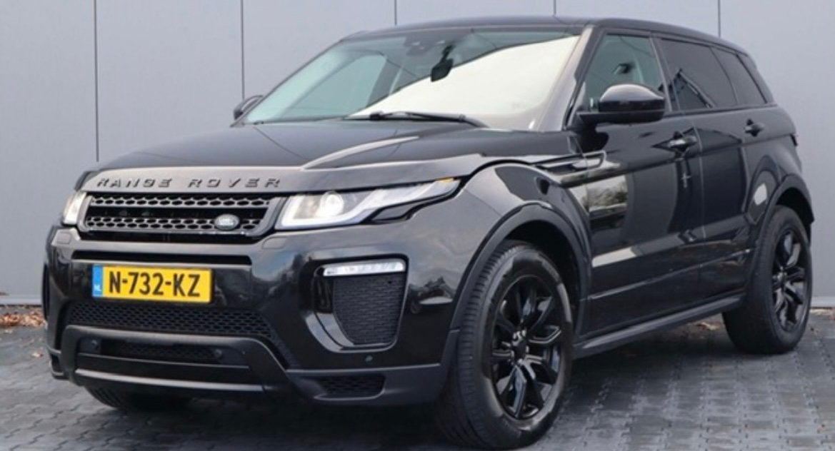 Land Rover Range Rover Evoque 2016 zwart 2.0 TD4 HSE DYNAMIC, Auto's, Automaat, Zwart, Leder, Diesel