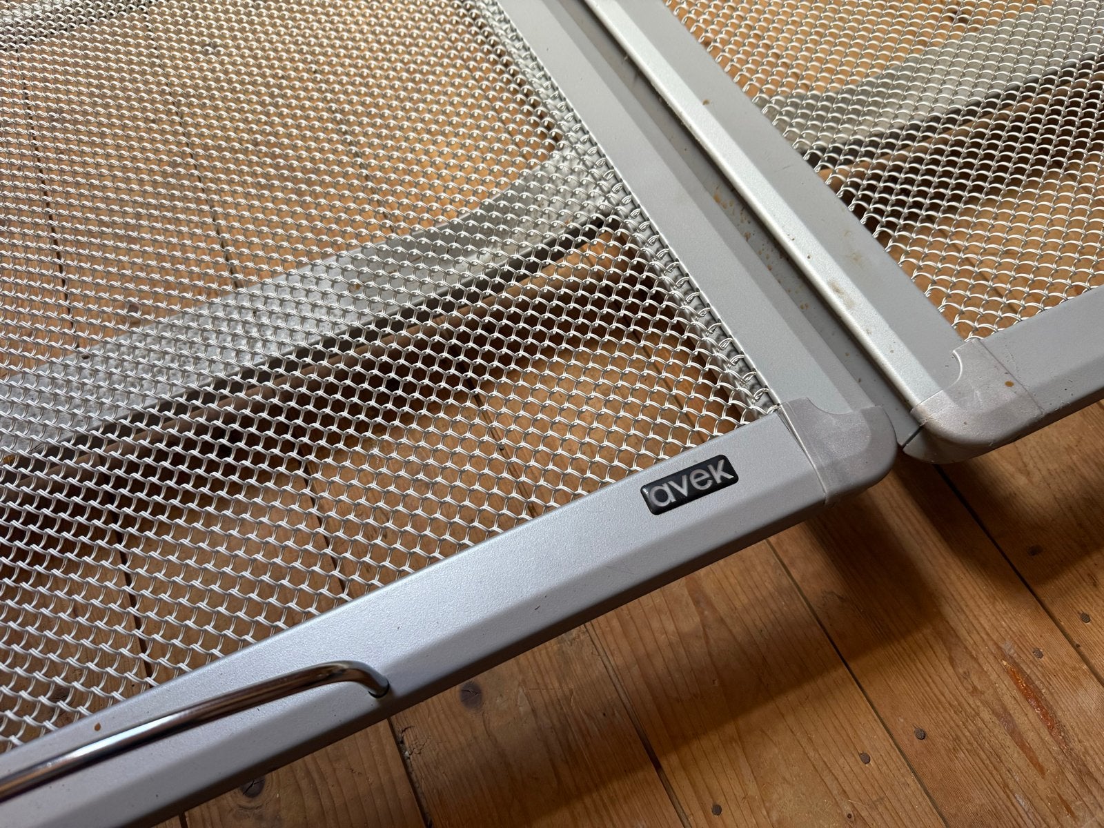 Avek spiraalbed 160x200 met poten en beugels, Ophalen, Gebruikt, Tweepersoons, 200 cm