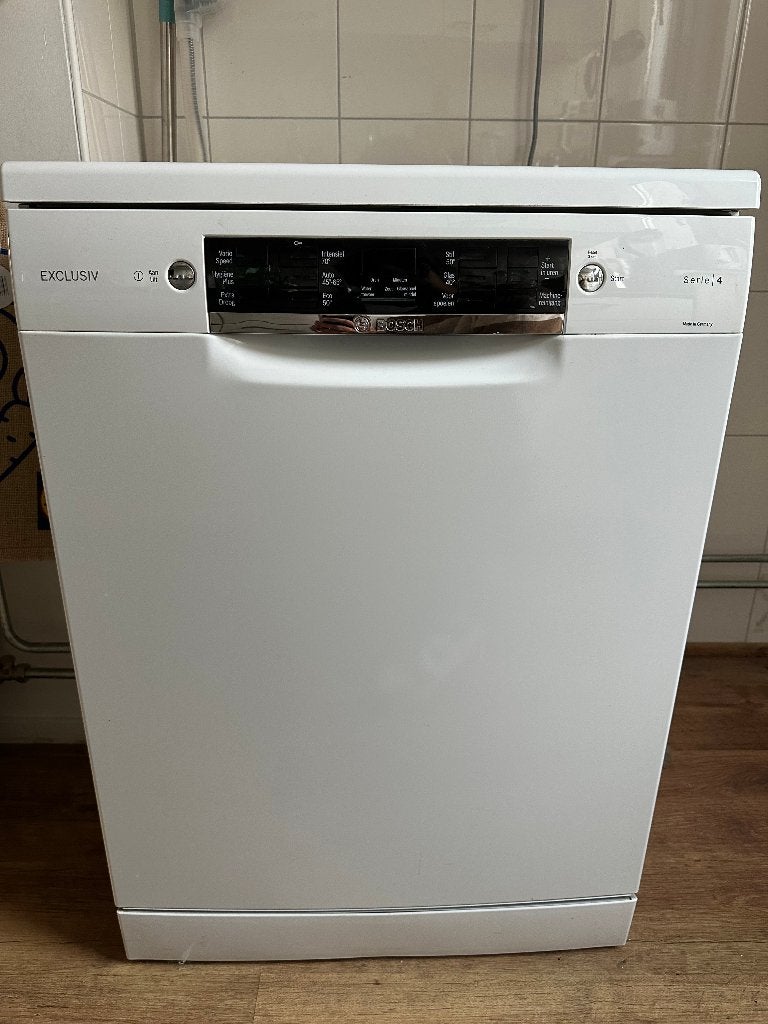 Bosch Serie 4 EXCLUSIV vrijstaande vaatwasser (wit), Witgoed en Apparatuur, Ophalen, Minder dan 85 cm, Eco programma, Zo goed als nieuw
