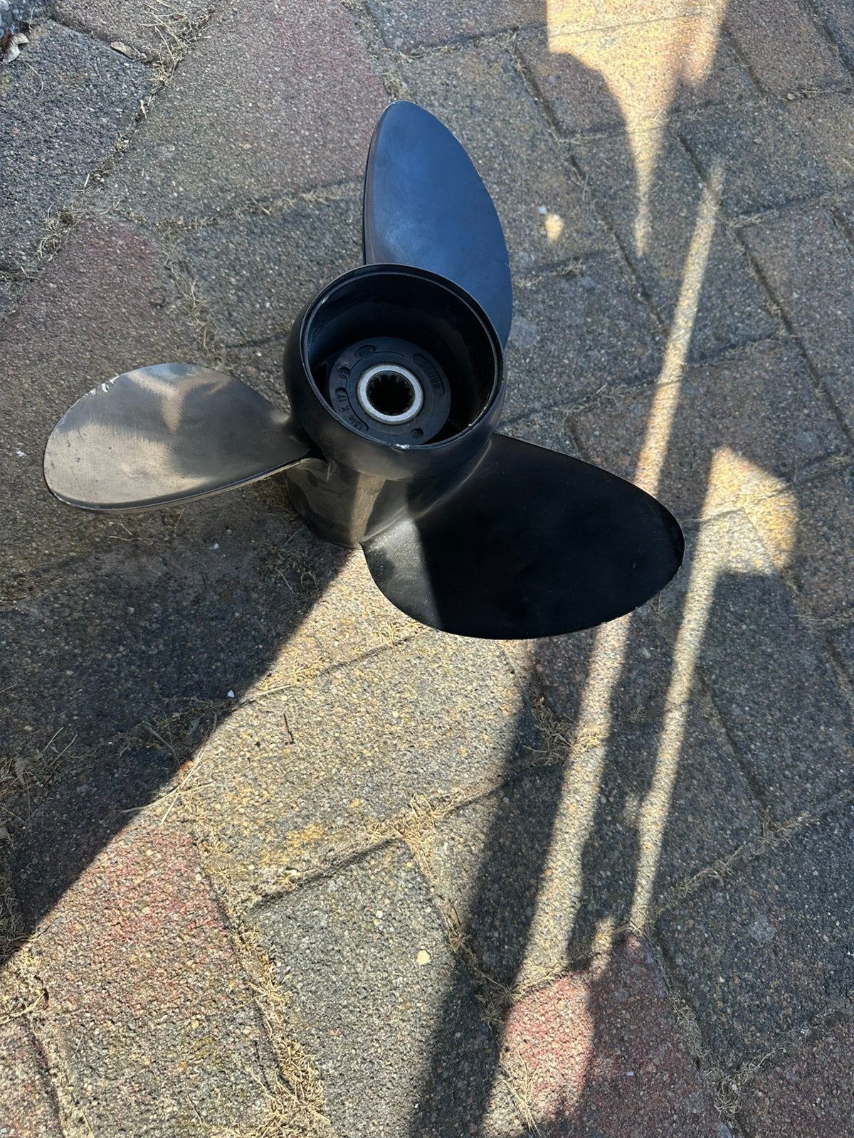 17 inch schroef propellor buitenboordmotor  13-1/4 x 17, Ophalen, Zo goed als nieuw, Motor en Techniek, Motorboot