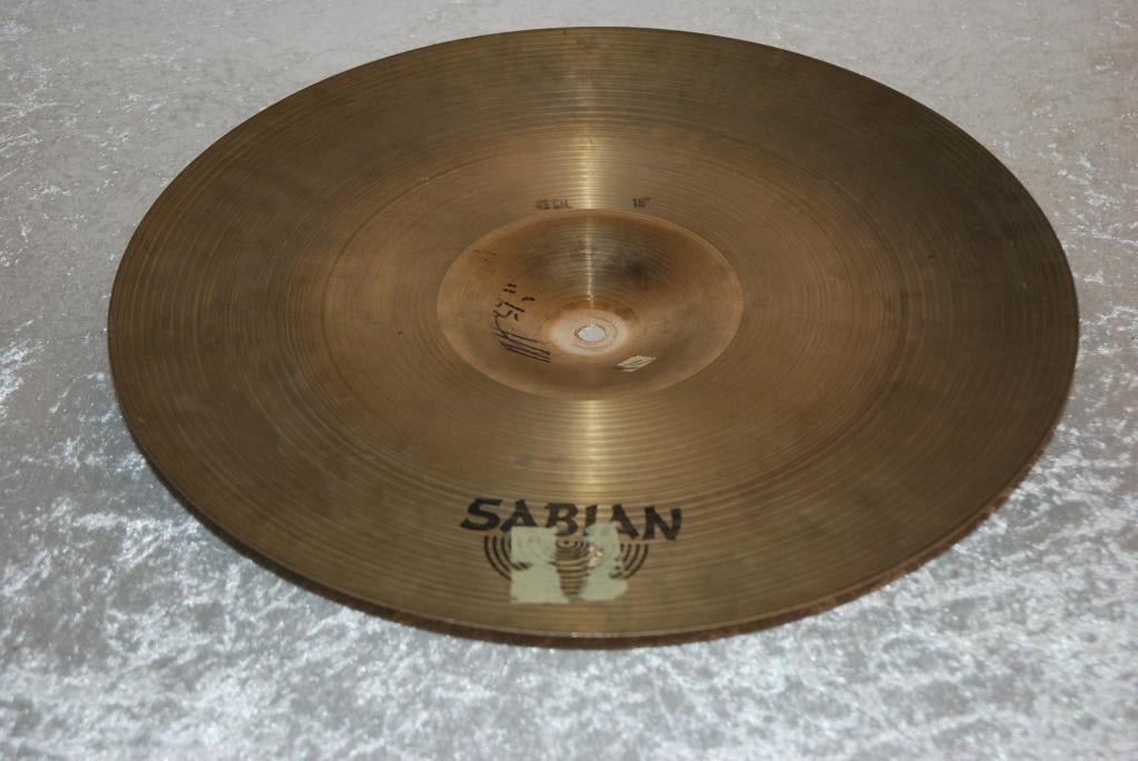 Sabian Medium thin crash met lichte keyhole 18 inch<26260475, Sabian, Gebruikt, ., Drums of Percussie
