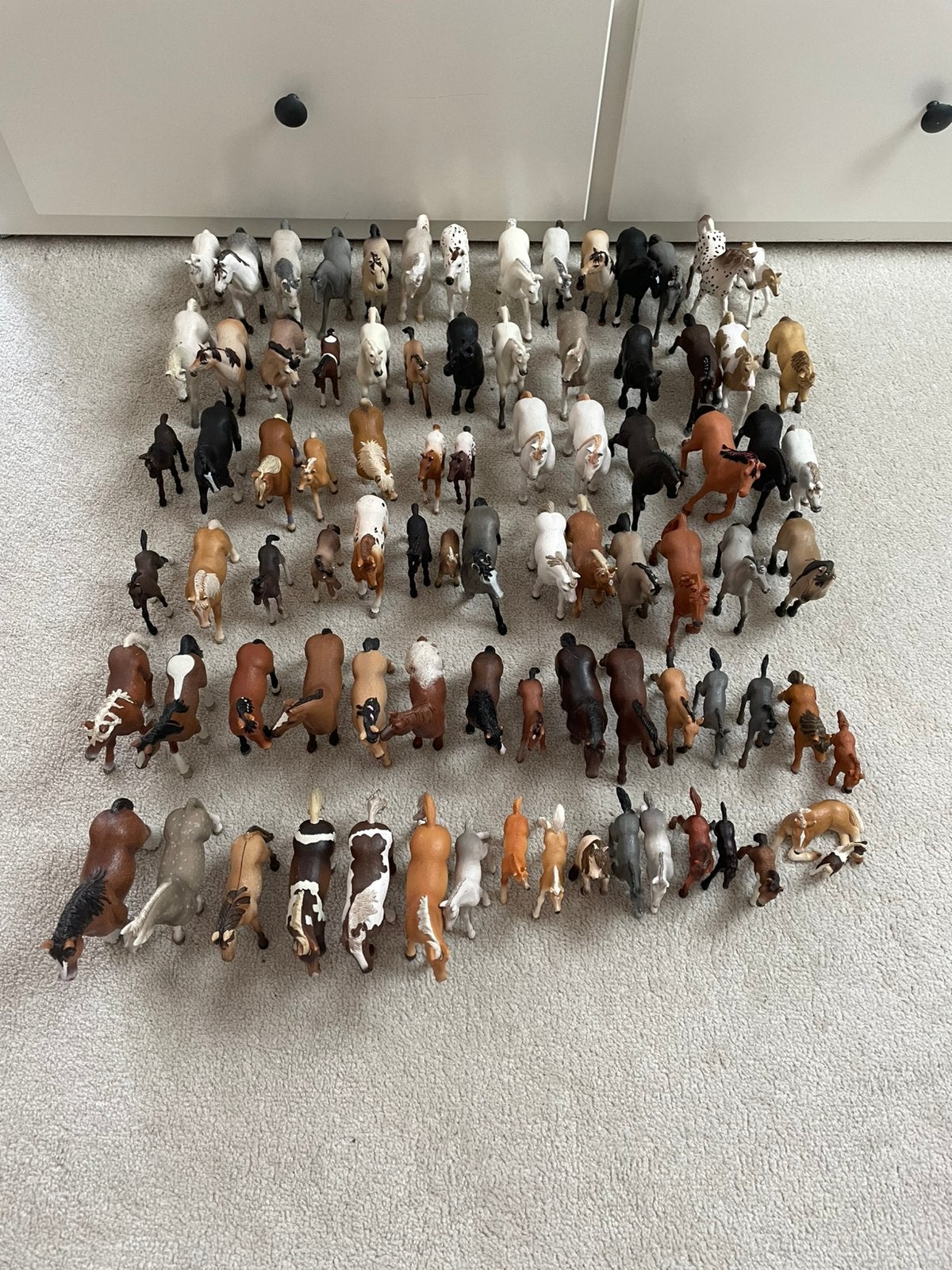 MEGA DEAL!! 86 Schleich paarden!!, Hobby en Vrije tijd, Overige Hobby en Vrije tijd, Ophalen of Verzenden, Gebruikt